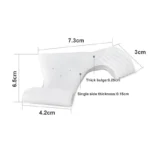 Orthèse hallux Valgus en Silicone, chevauchement des gros orteils