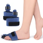 Orthèse hallux valgus pour fracture des orteils avec barre réglable en aluminium