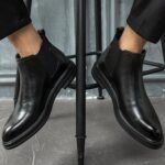 Des Chaussures Orthopédique Homme élégantes en cuir -Easton