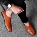 Chaussures Orthopédique Homme en cuir à la mode - Eburwin - Ortho-feet