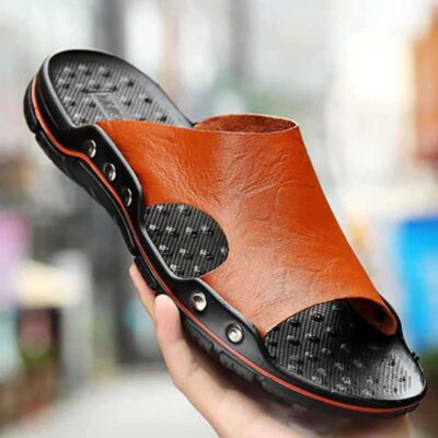 Sandales Homme à rivet - Ortho-feet