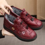 Chaussures orthopédiques femme en fourrure - Skully – Image 2