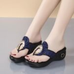 Tongs d'été pour femme - Strass antidérapants – Image 2