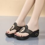 Tongs d'été pour femme - Strass antidérapants – Image 6