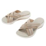 Sandales orthopédiques élastiques croisées – Image 9