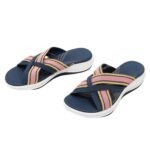 Sandales orthopédiques élastiques croisées – Image 11